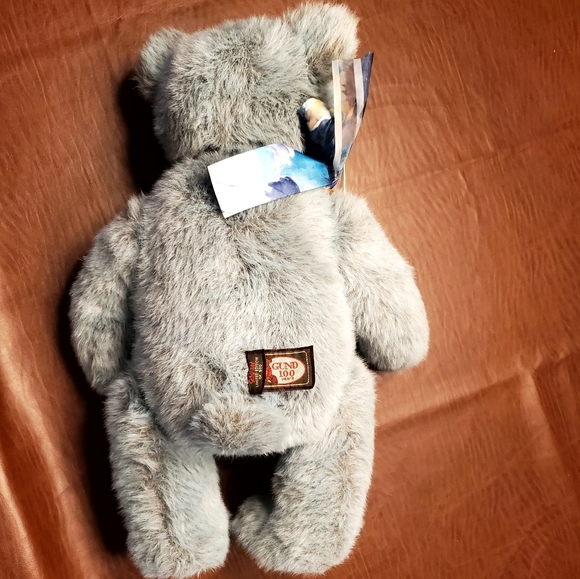 NWT Gund Teddy Bear, 100th Ann, Signature Collection, signed, Original Bow, Tags - Picture 2 of 16